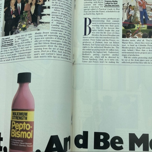 US Entertainment Magazine 1990 1989 Yearbook - Picture 6 of 7